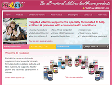 Tablet Screenshot of pediakidusa.com